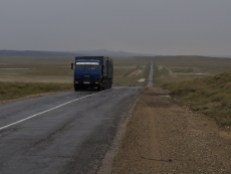 Aqtau to Shetpe, the long desert road