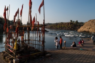 Narmada river at Bheraghat