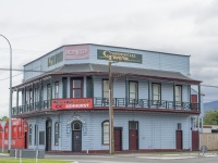 Most small towns still have a corner hotel